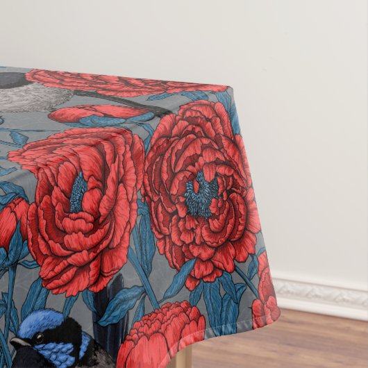 Peonies en Peonies Tafelkleed (Voorbeeld)