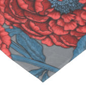 Peonies en Peonies Tafelkleed (Gekanteld)