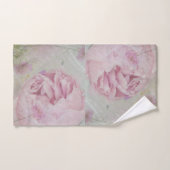 Peonies en wilde bloemen bad handdoek (Handdoek)
