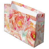 Peonies Groot Cadeauzakje (Voorkant Gekanteld)