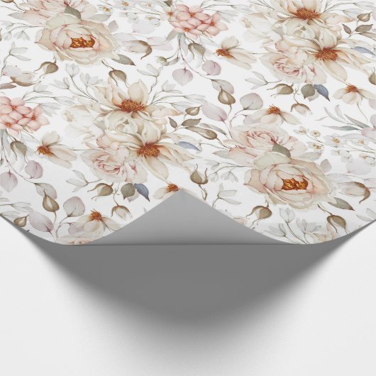 Peonies in Bloom Cadeaupapier (Hoek)