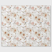 Peonies in Bloom Cadeaupapier (Vlak)
