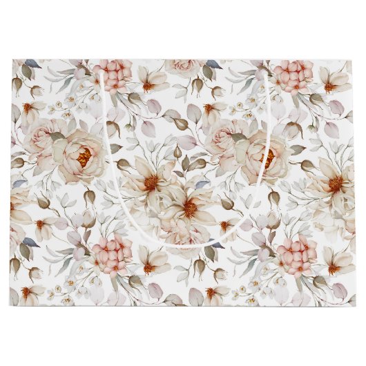 Peonies in Bloom Groot Cadeauzakje (Voorkant)