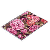 Peonies in Bloom Notitieboek (Linkerzijde)