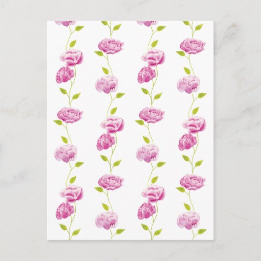 Peonies in de Orangery Briefkaart (Voorkant)