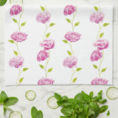 Peonies in de Orangery Theedoek (Gevouwen)