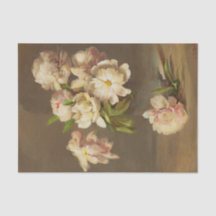 Peonies in een Vase, Charles Ethan Porter