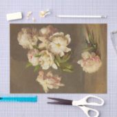 Peonies in een Vase, Charles Ethan Porter Tissuepapier (Craft)