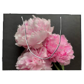 Peonies in roze tinten groot cadeauzakje (Achterkant)