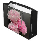 Peonies in roze tinten groot cadeauzakje (Achterkant Gekanteld)