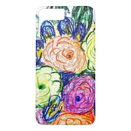 Peonies iPhone/iPad case (Achterkant)