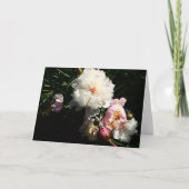 Peonies Kaart (Voorkant)
