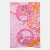Peonies Kitchen Towel Theedoek (Verticaal)