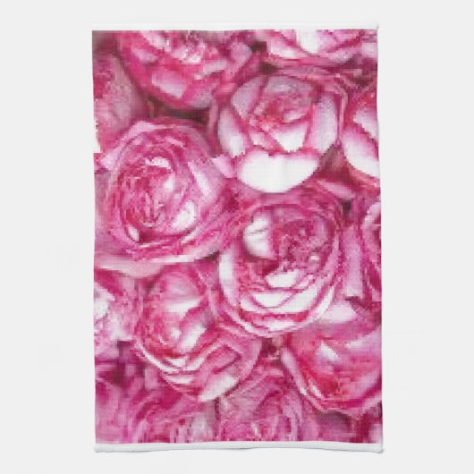 Peonies Kitchen Towel Theedoek (Verticaal)