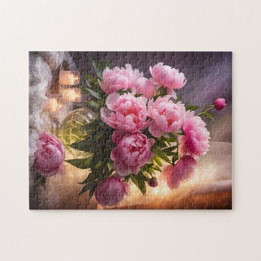 Peonies Legpuzzel (Horizontaal)