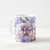 Peonies Moeder van de Bride Coffee-Mok Koffiemok (Voorkant links)