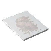 Peonies Notitieblok (Schuin)