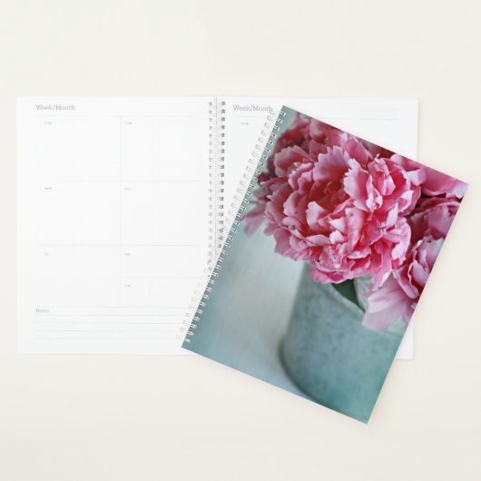 Peonies op de tabel planner (Display)