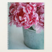 Peonies op de tabel planner (Voorkant)