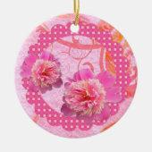 Peonies Ornament (Voorkant)