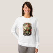 Peonies, papavers en Rozen, 1849 T-shirt (Voorkant volledig)