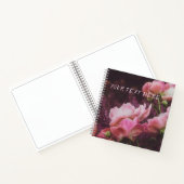 Peonies Personalized Scrapbook Notitieboek (Binnen)