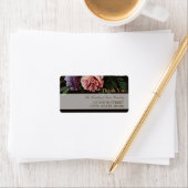 Peonies Schilderen 1 Familie Dank u gepersonalisee Etiket (Insitu)