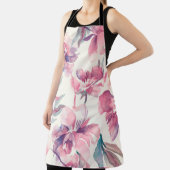 Peonies Seamless Pattern. Achtergrond waterverf. Schort (Insitu)