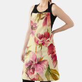 Peonies Seamless Pattern. Achtergrond waterverf. Schort (Insitu)