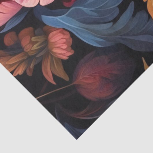 Peonies serie ontwerp 12 tissuepapier (Detail)