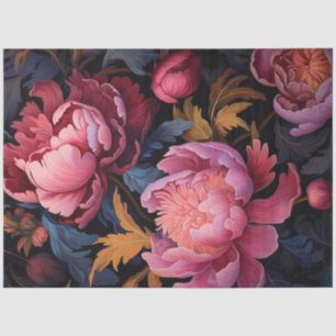 Peonies serie ontwerp 12 tissuepapier