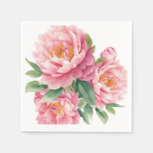 Peonies Servet (Voorkant)