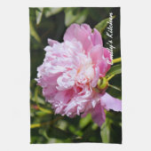 Peonies Theedoek (Verticaal)