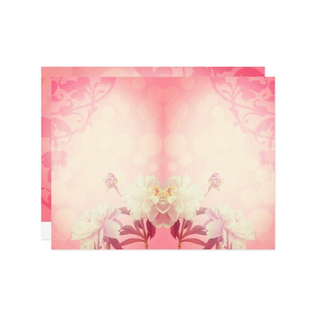 Peonies unlining journaalboek (Voorkant / Achterkant in situ)