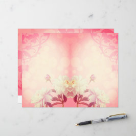 Peonies unlining journaalboek