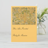 Peonies van Mucha Kaart (Staand voorkant)