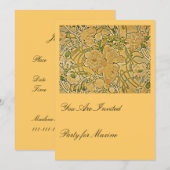 Peonies van Mucha Kaart (Voorkant / Achterkant)