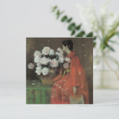 Peonies van William Merritt Chase, kunst (Staand voorkant)