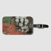 Peonies van William Merritt Chase,  kunst Bagagelabel (Voorkant (horizontaal))