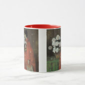 Peonies van William Merritt Chase, kunst Mok (Midden)