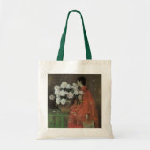 Peonies van William Merritt Chase,  kunst Tote Bag (Voorkant)