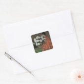 Peonies van William Merritt Chase,  kunst Vierkante Sticker (Envelop)