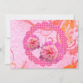 Peonies Wedding Uitnodiging (Voorkant)