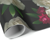 Peonies Wrapping Paper Cadeaupapier (Rol Hoek)