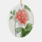 Peony, 1799 (kleurenspoeldruk) keramisch ornament (Rechts)