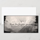 Peony 3 Sympathie Bedankt voor je foto (Voorkant / Achterkant)