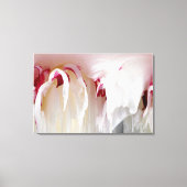 Peony Abstract Canvas Afdruk (Voorkant)