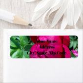 Peony Adresetiketten Etiket (Insitu)