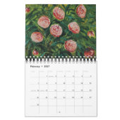 Peony Art Calendar (5,5 x 7 inch) Kalender (Feb 2027)
