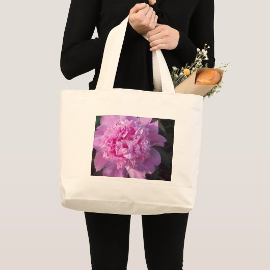 PEONY - BEACH BAG GROTE TOTE BAG (Voorkant (product))